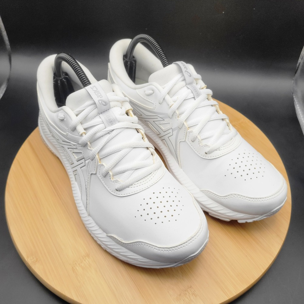 Asics Gel-Contend SL White Walking Shoes Womens 10 Sneakers 1132A057